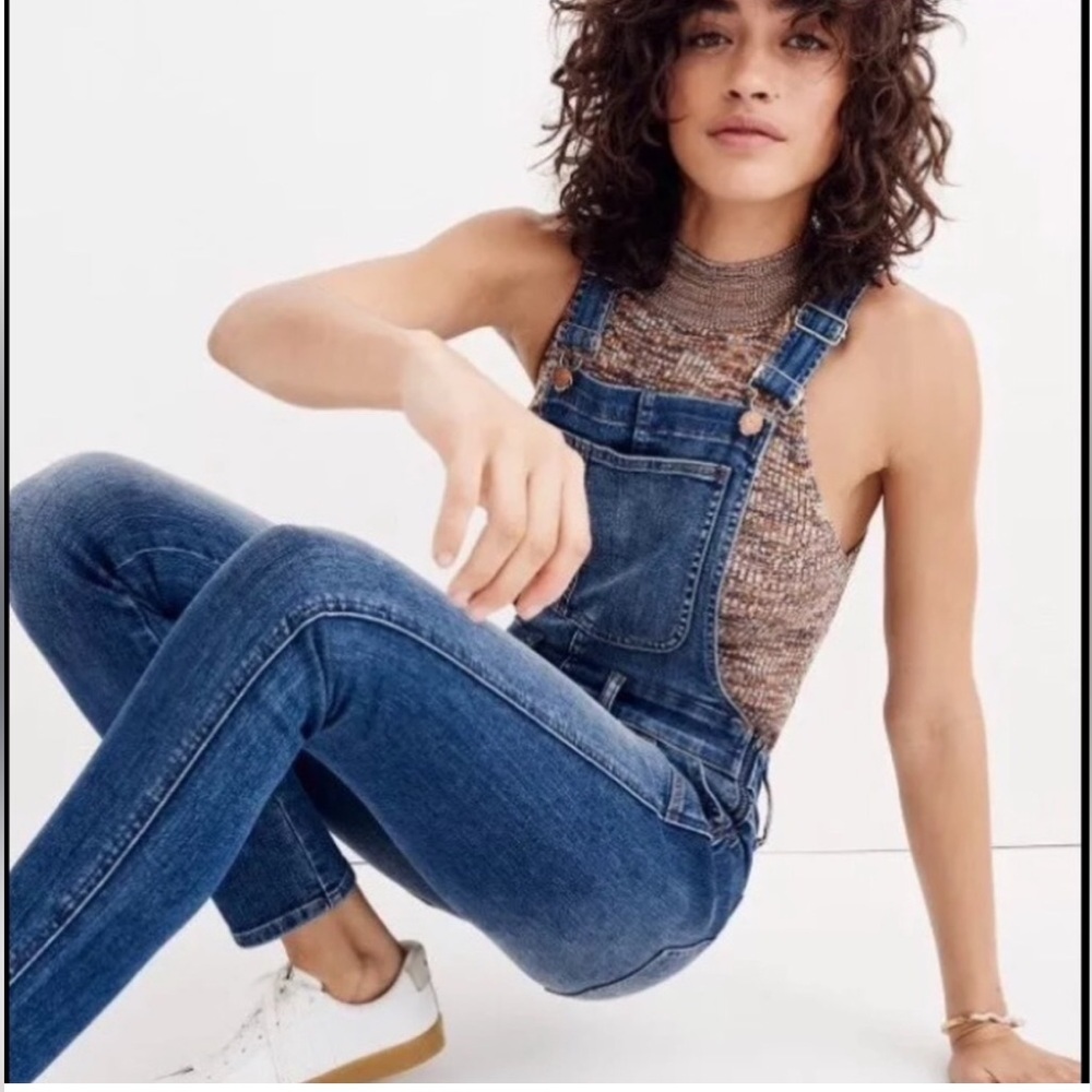 Madewell Skinny Overalls in Jansing Wash - Picture 2 of 6